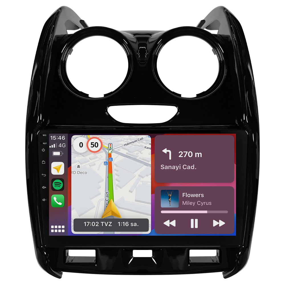 Dacia Duster Android Multimedya Sistemi (2015-2017) CRV4810XP