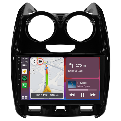 Dacia Duster Android Multimedya Sistemi (2015-2017) CRV4810XP