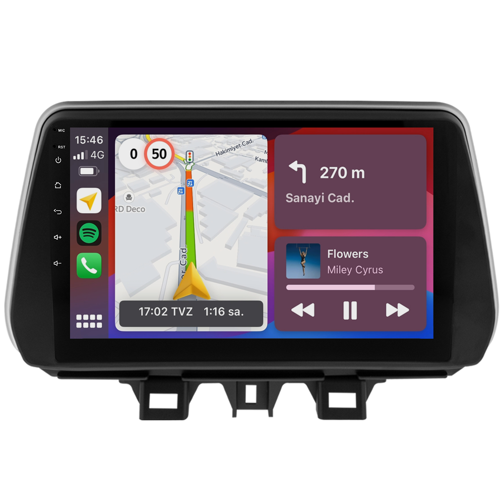 Hyundai Tucson Android Multimedya Sistemi (2018-2020) CRV4272XP