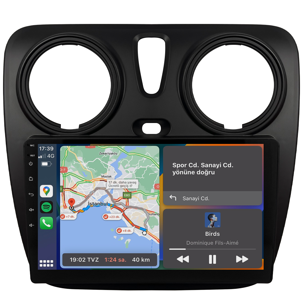 Dacia Dokker Android Multimedya Sistemi (2013-2020) CRV-4811XD