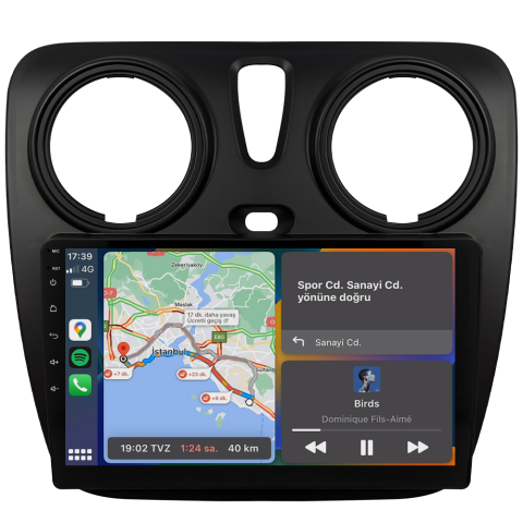 Dacia Dokker Android Multimedya Sistemi (2013-2020) CRV-4811XD