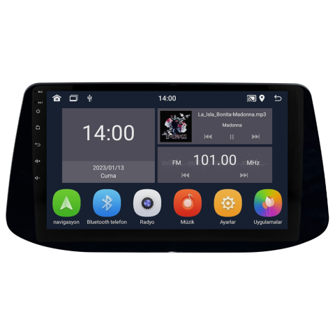 Hyundai i30 Android Multimedya Sistemi (2017-2020) CRV-4270XD