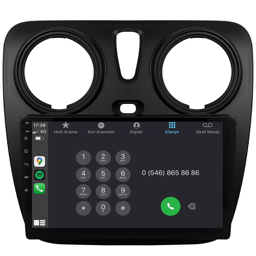 Dacia Dokker Android Multimedya Sistemi (2013-2020) CRV-4811XAA