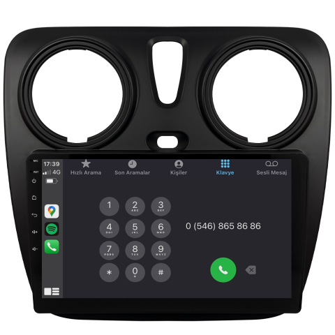 Dacia Dokker Android Multimedya Sistemi (2013-2020) CRV-4811XAA