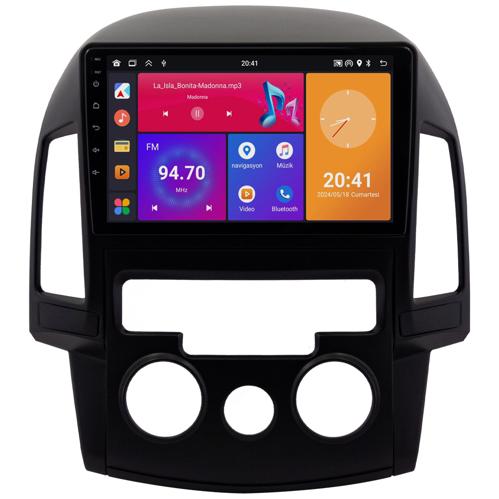 Hyundai i30 Android Multimedya Sistemi (2008-2011) CRV4281XP