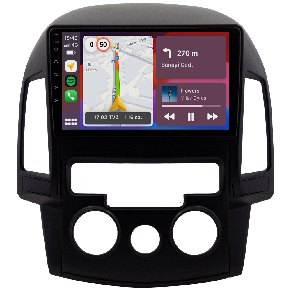 Hyundai i30 Android Multimedya Sistemi (2008-2011) CRV4281XP