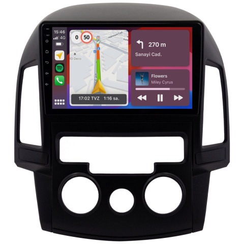 Hyundai i30 Android Multimedya Sistemi (2008-2011) CRV4281XP