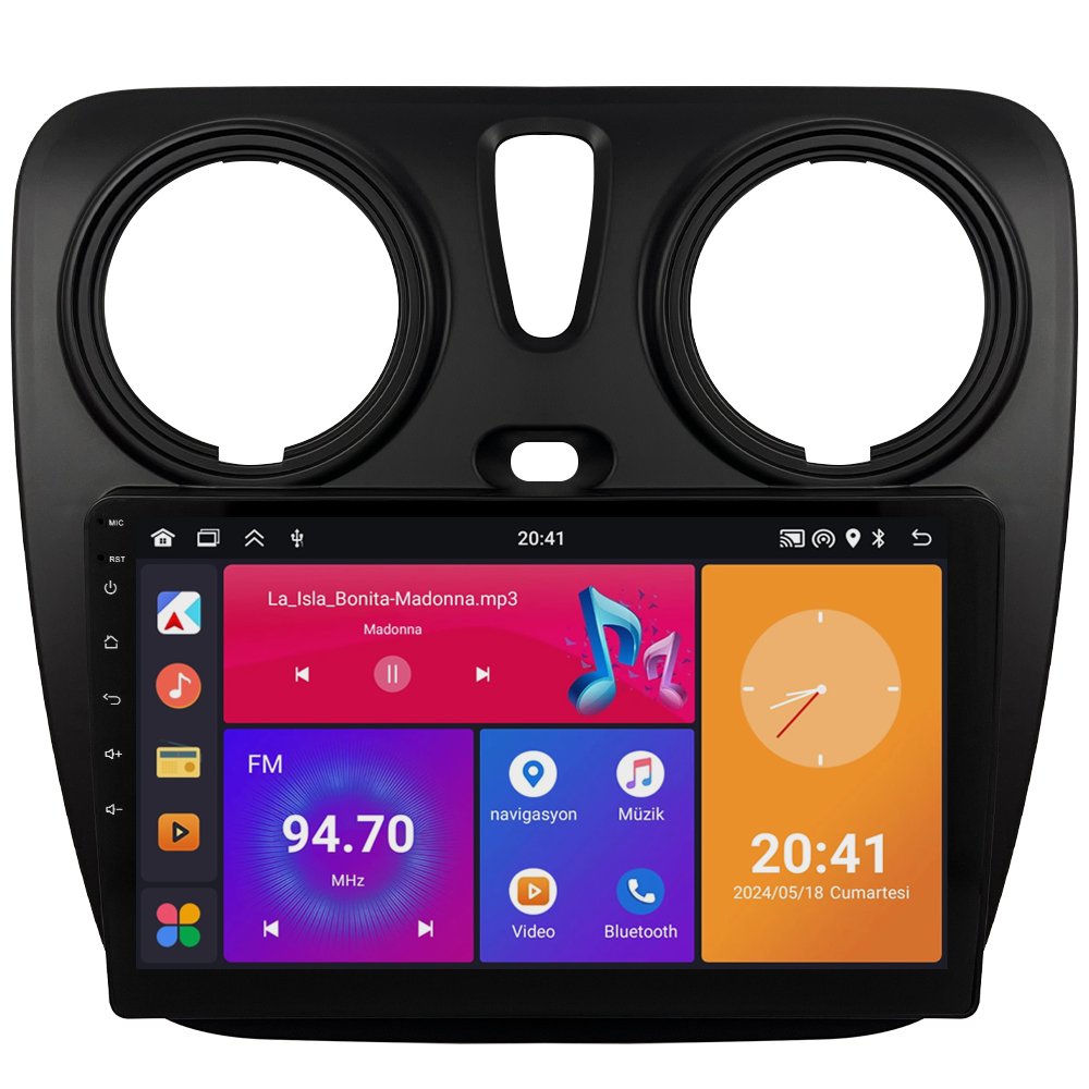 Dacia Dokker Android Multimedya Sistemi (2013-2020) CRV4811XP