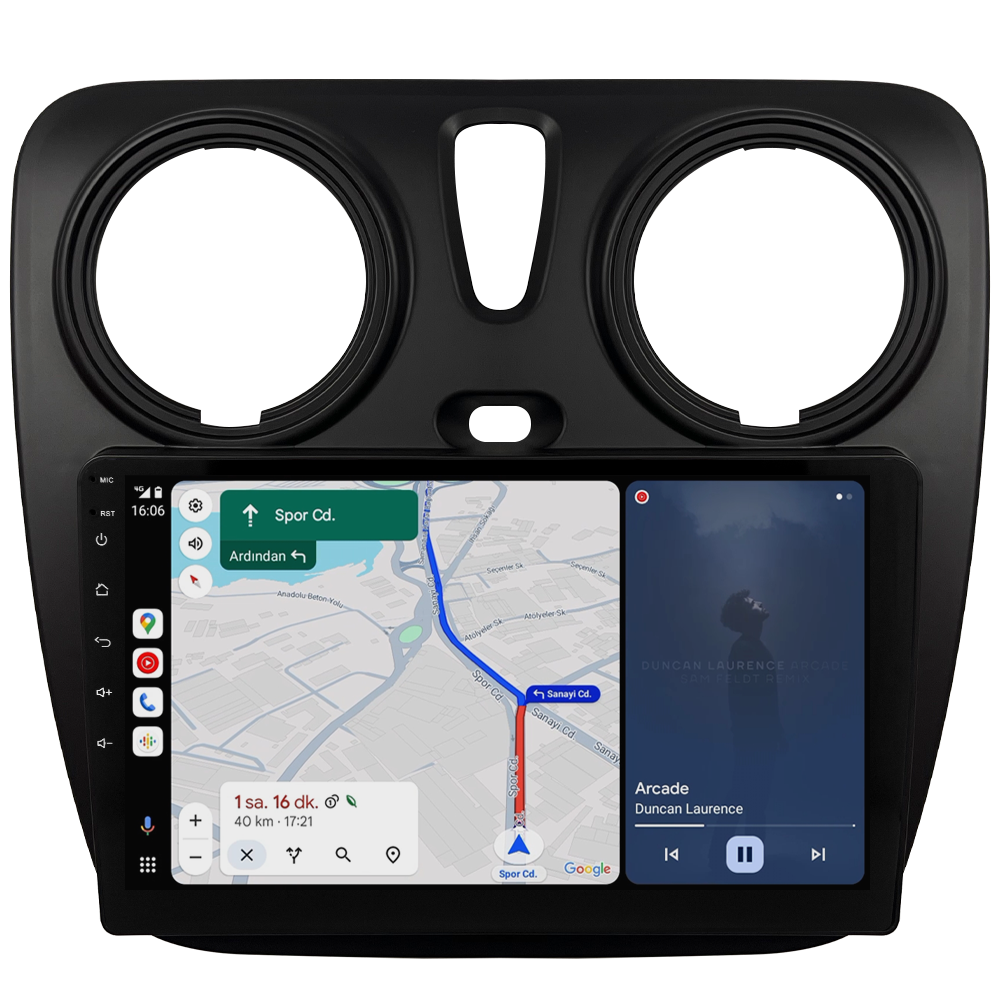 Dacia Dokker Android Multimedya Sistemi (2013-2020) CRV4811XP