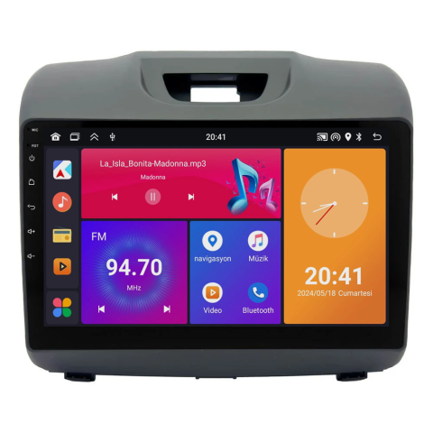 Isuzu D-Max Android Multimedya Sistemi (2012-2019) CRV4290XP