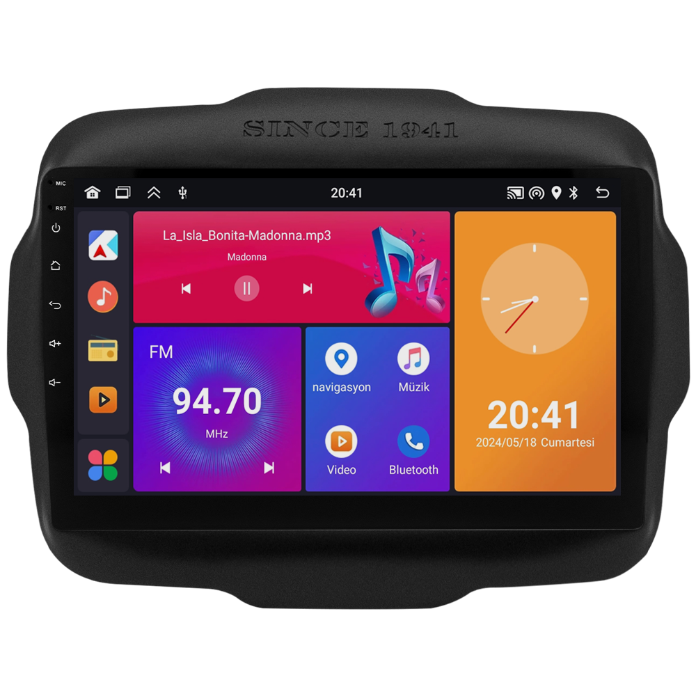 Jeep Renegade Android Multimedya Sistemi (2014-2023) CRV4301XP
