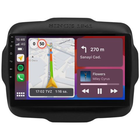 Jeep Renegade Android Multimedya Sistemi (2014-2023) CRV4301XP