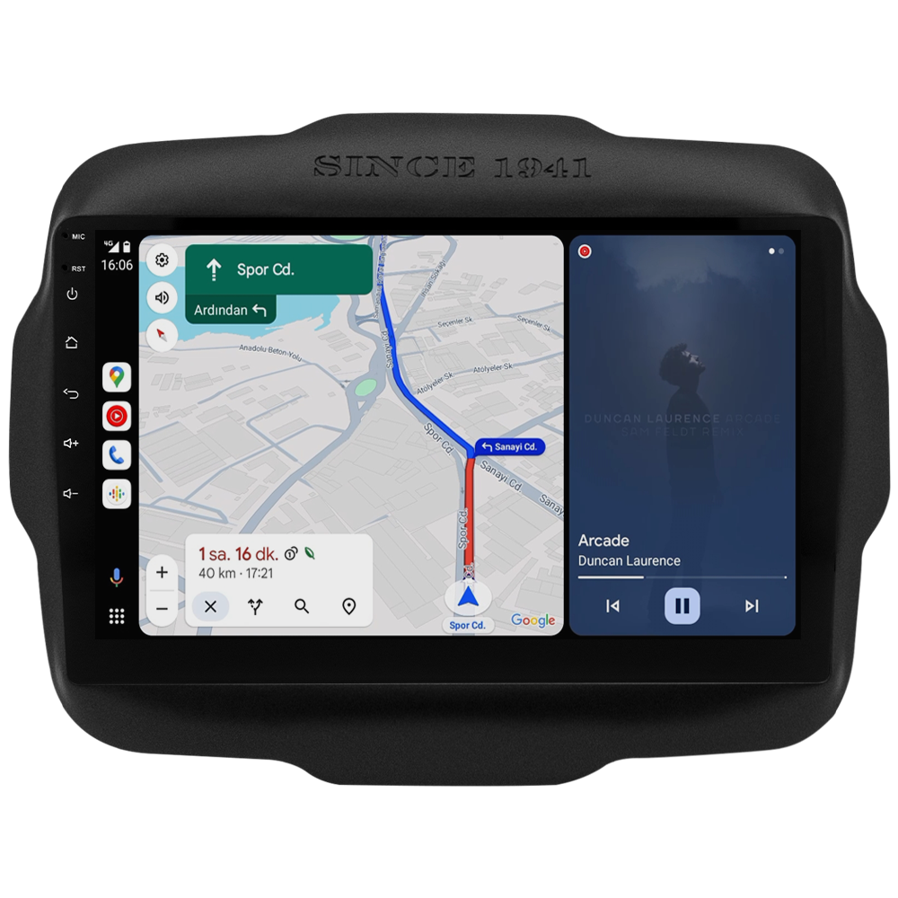 Jeep Renegade Android Multimedya Sistemi (2014-2023) CRV4301XP