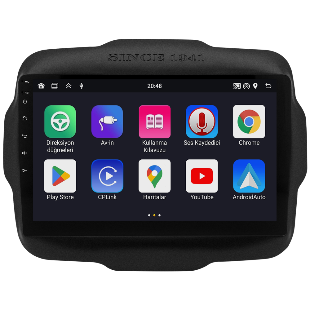 Jeep Renegade Android Multimedya Sistemi (2014-2023) CRV4301XP