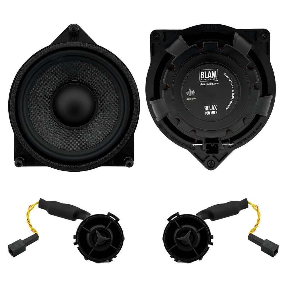 Blam 100MNS Mercedes Komponent Hoparlör Takımı (10cm)