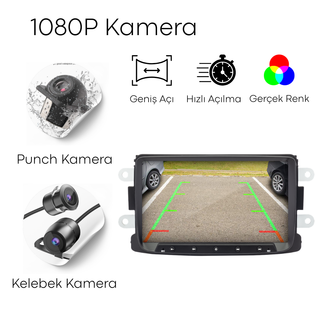 Dacia Dokker Android Multimedya Sistemi (2013-2020)