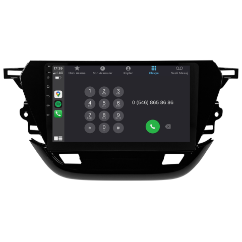 Opel Corsa F Android Multimedya Sistemi (2019-2022) CRV-4825X
