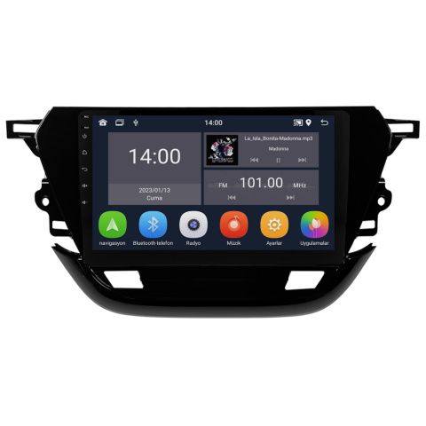 Opel Corsa F Android Multimedya Sistemi (2019-2022) CRV-4825XD