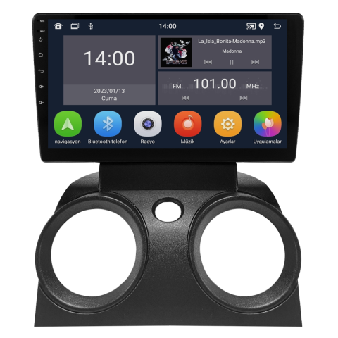 Mitsubishi Colt Android Multimedya Sistemi (2004-2009) CRV-4756XD