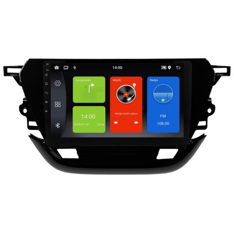 Opel Corsa F Android Multimedya Sistemi (2019-2022) CRV-4825XDA