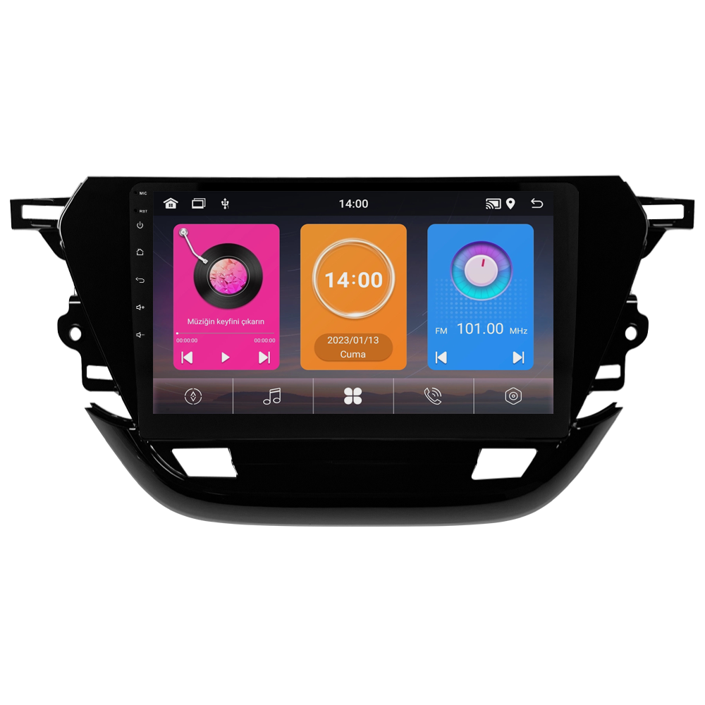 Opel Corsa F Android Multimedya Sistemi (2019-2022) CRV-4825XAA