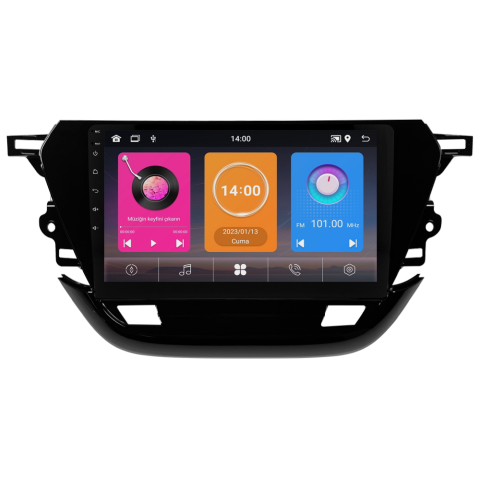 Opel Corsa F Android Multimedya Sistemi (2019-2022) CRV-4825XAA
