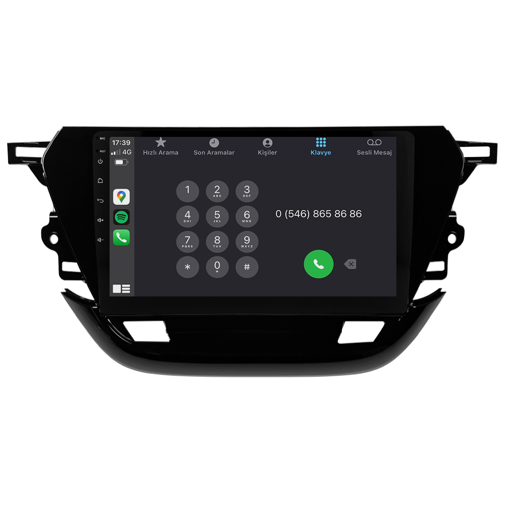Opel Corsa F Android Multimedya Sistemi (2019-2022) CRV4825XP