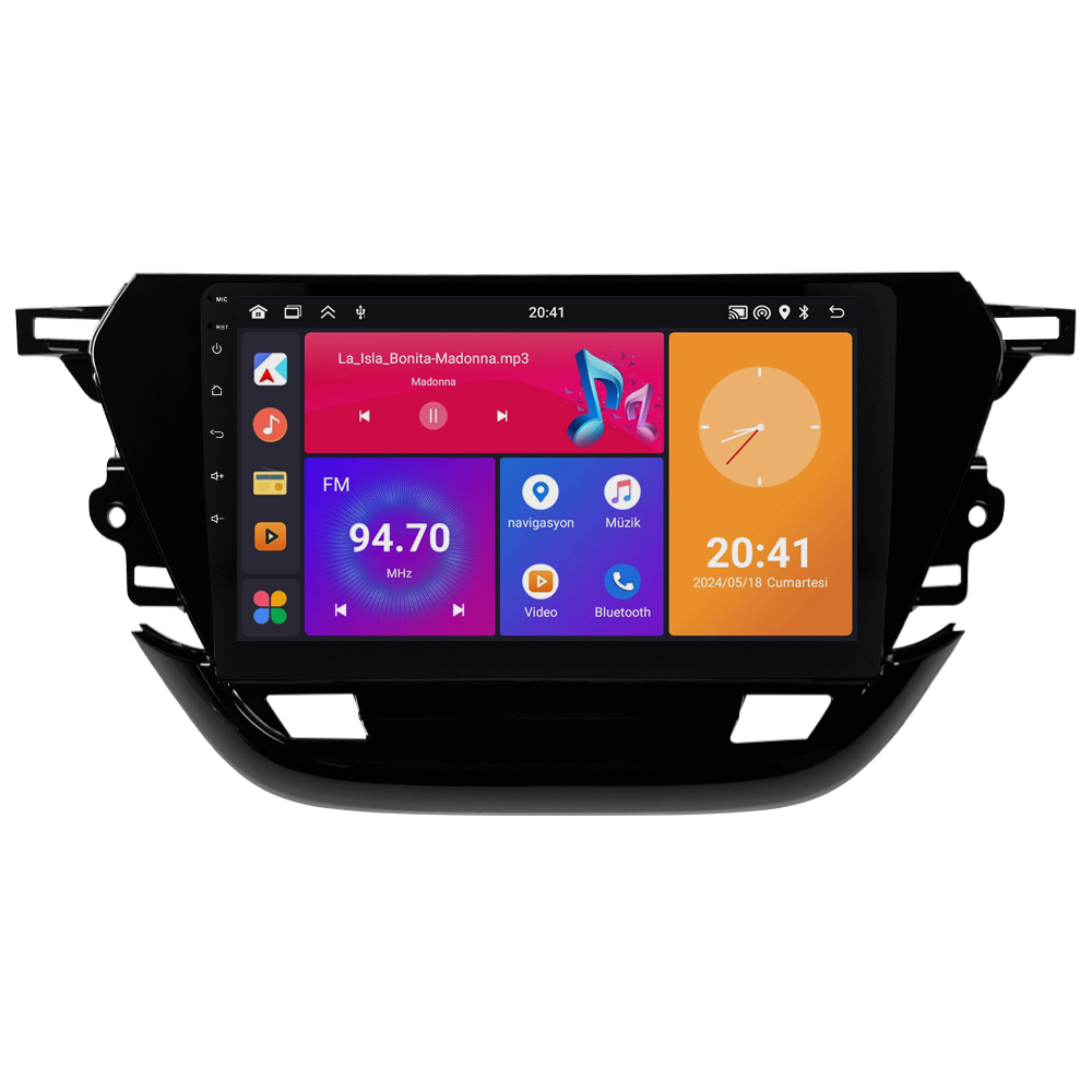 Opel Corsa F Android Multimedya Sistemi (2019-2022) CRV4825XP