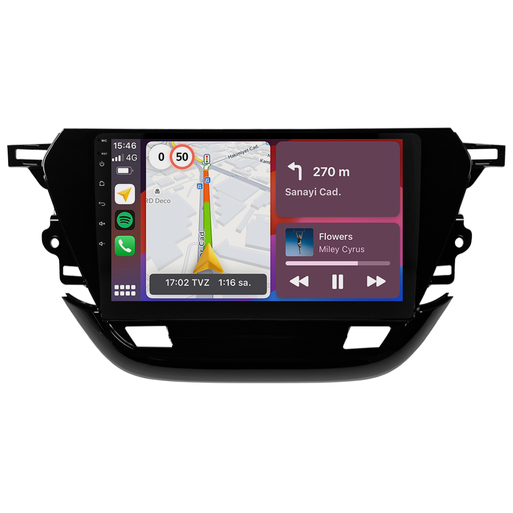 Opel Corsa F Android Multimedya Sistemi (2019-2022) CRV4825XP