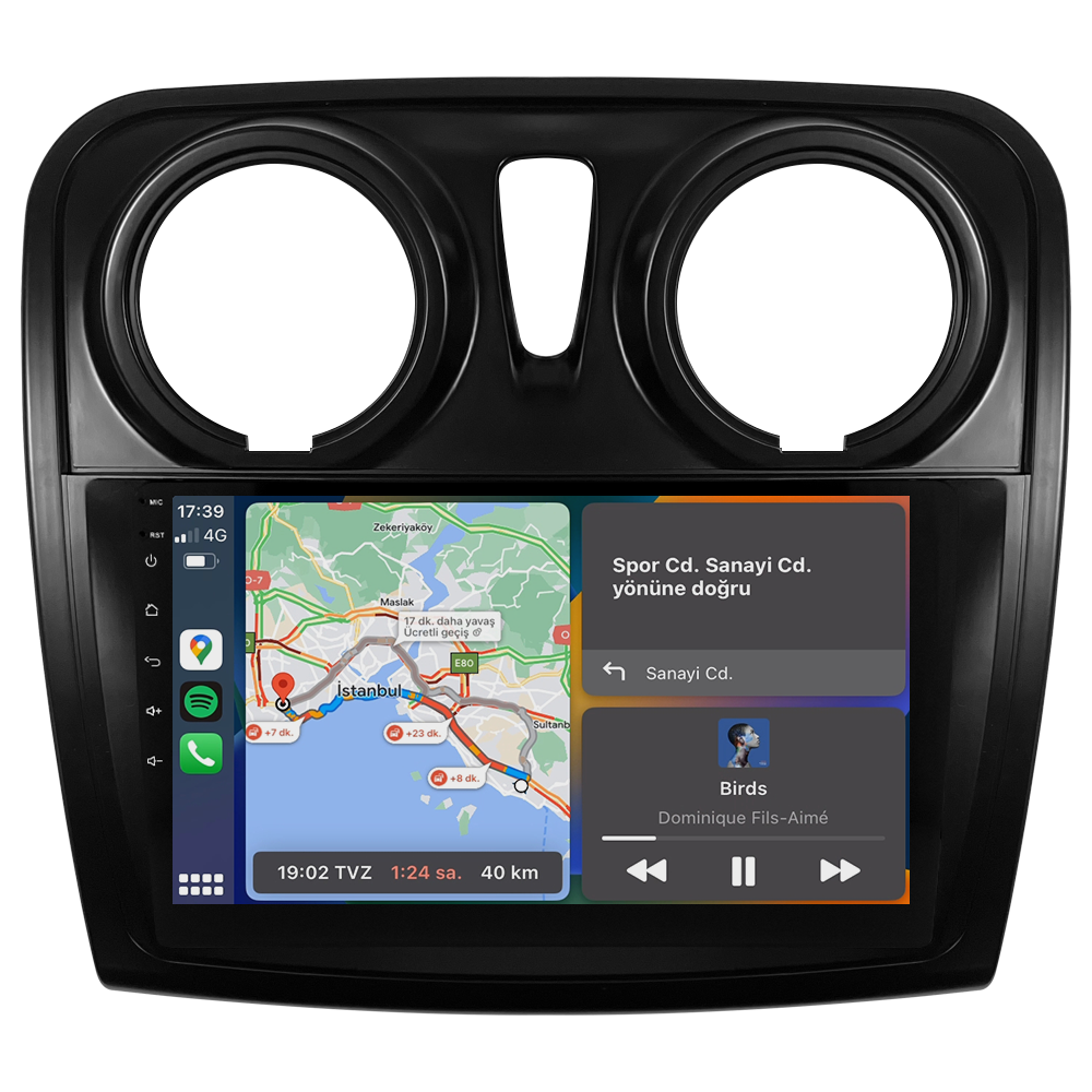 Dacia Logan 2 Android Multimedya Sistemi (2013-2020) CRV-4827X