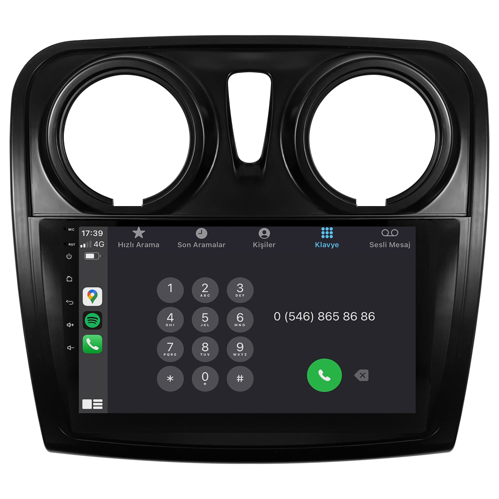 Dacia Logan 2 Android Multimedya Sistemi (2013-2020) CRV-4827XD