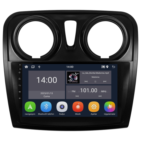 Dacia Logan 2 Android Multimedya Sistemi (2013-2020) CRV-4827XD