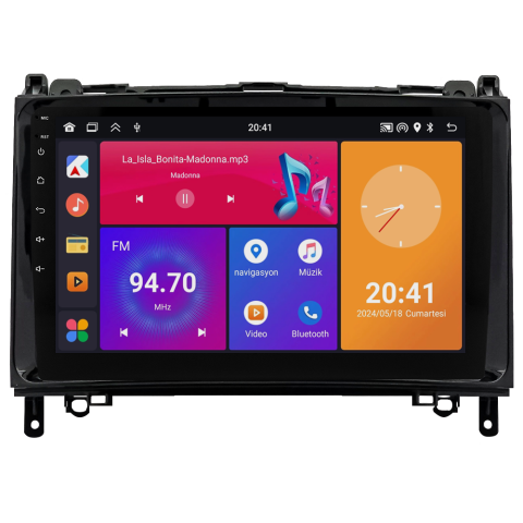 Mercedes Sprinter Android Multimedya Sistemi (2010-2017) CRV4340XP