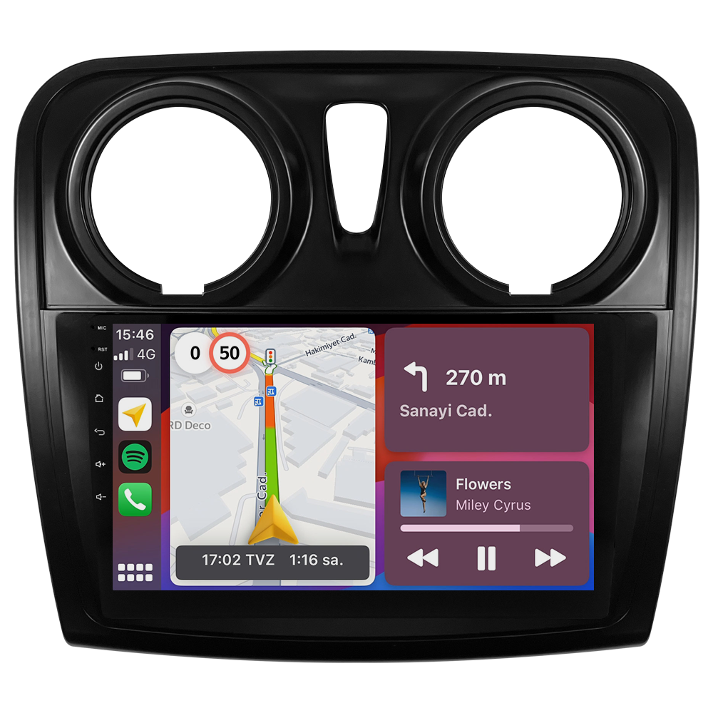 Dacia Logan 2 Android Multimedya Sistemi (2013-2020) CRV4827XP