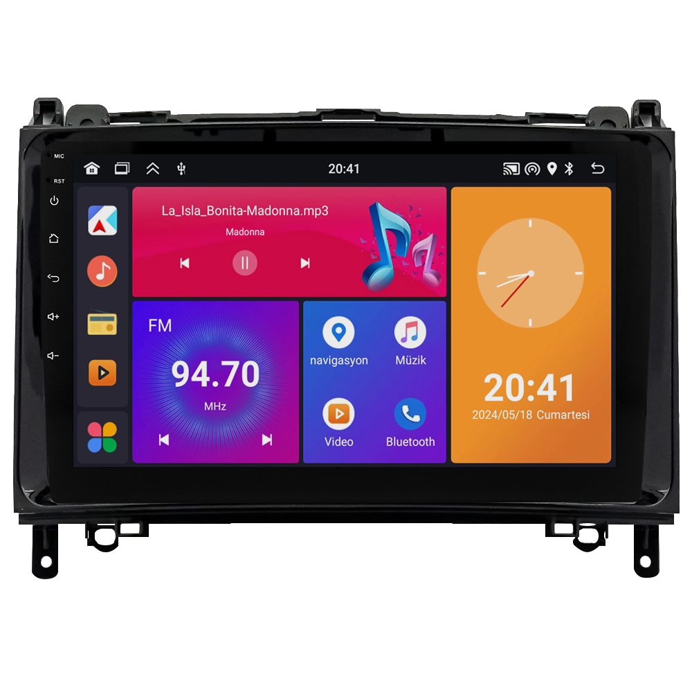 Volkswagen Crafter Android Multimedya Sistemi (2007-2016) CRV4340XP