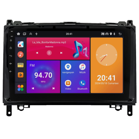 Volkswagen Crafter Android Multimedya Sistemi (2007-2016) CRV4340XP