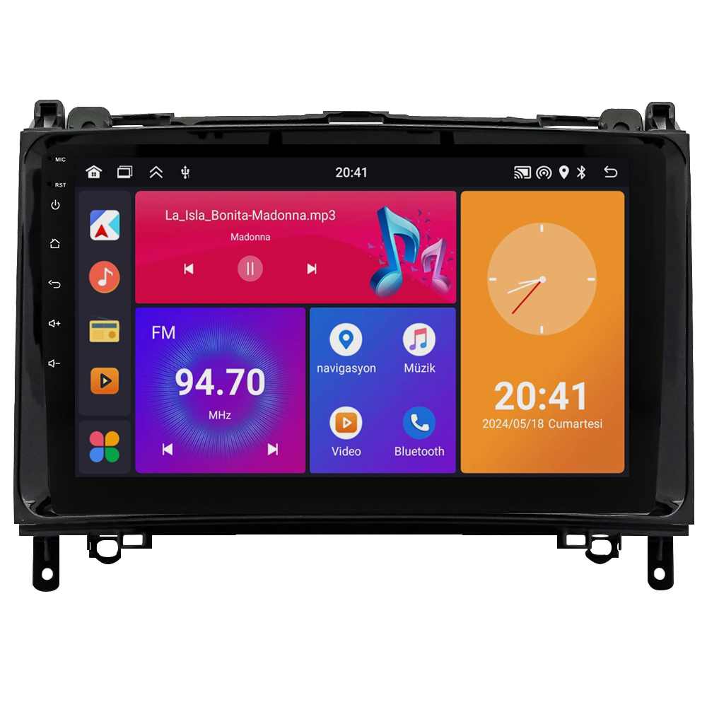 Mercedes A Serisi W169 Android Multimedya Sistemi (2006-2009) CRV4340XP