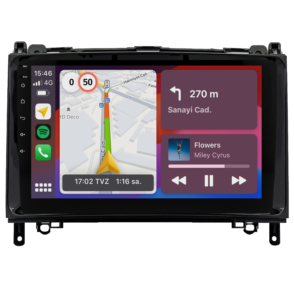 Mercedes A Serisi W169 Android Multimedya Sistemi (2006-2009) CRV4340XP