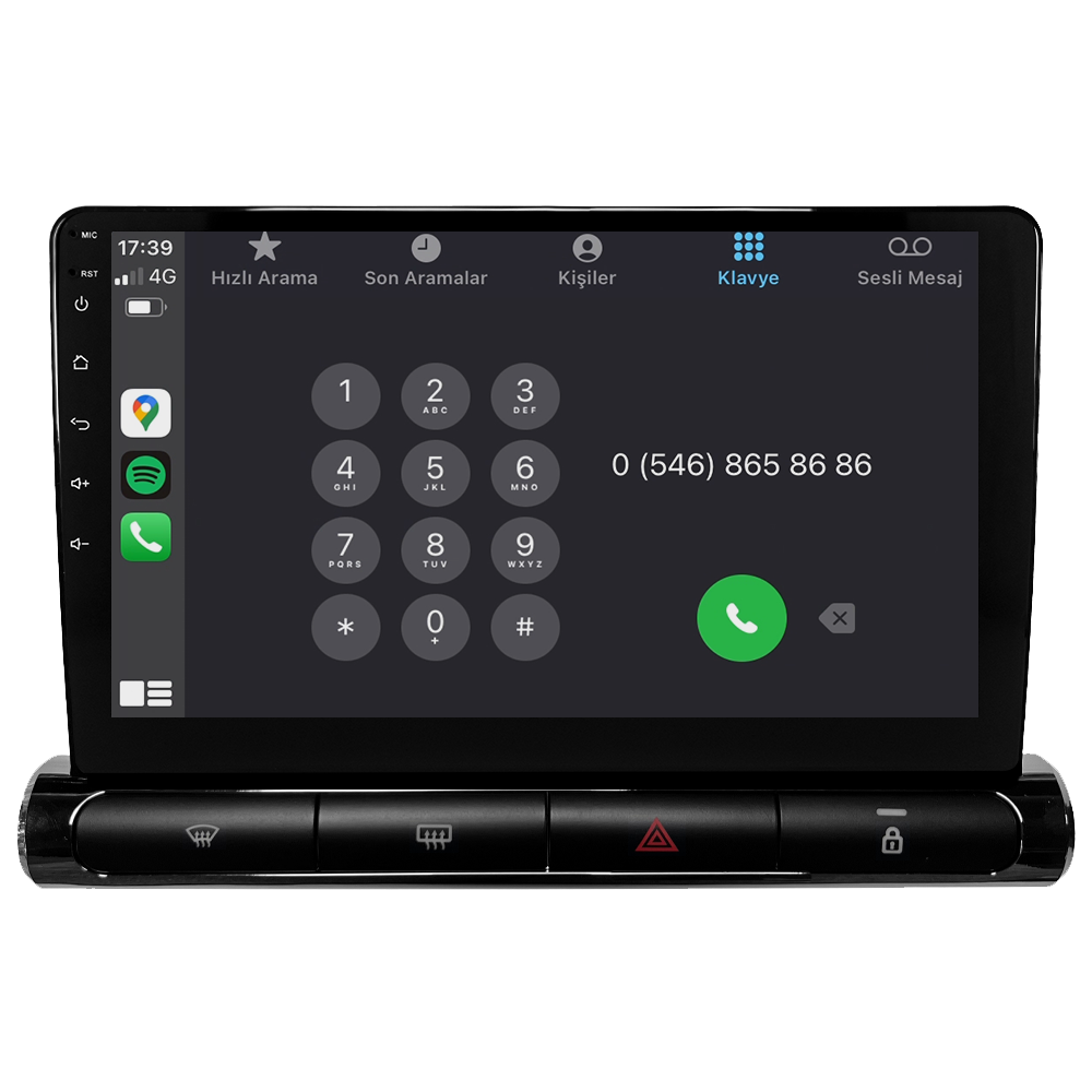 Citroen C3 Android Multimedya Sistemi (2023) CRV-4768XD (HIGH)