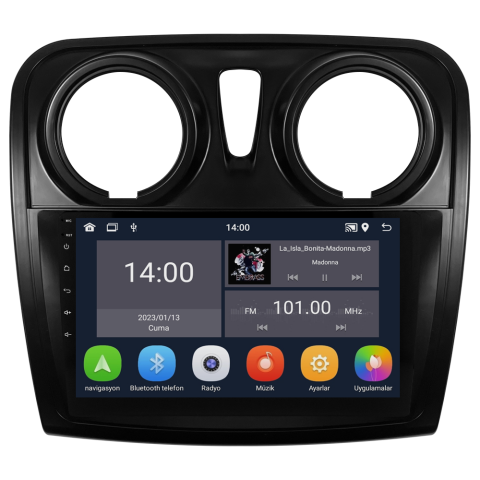 Dacia Sandero Android Multimedya Sistemi (2013-2020) CRV-4827XD