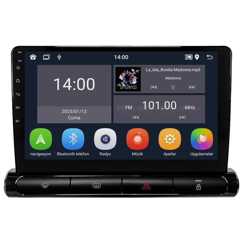 Citroen C3 Android Multimedya Sistemi (2017-2023) CRV-4768XD (HIGH)