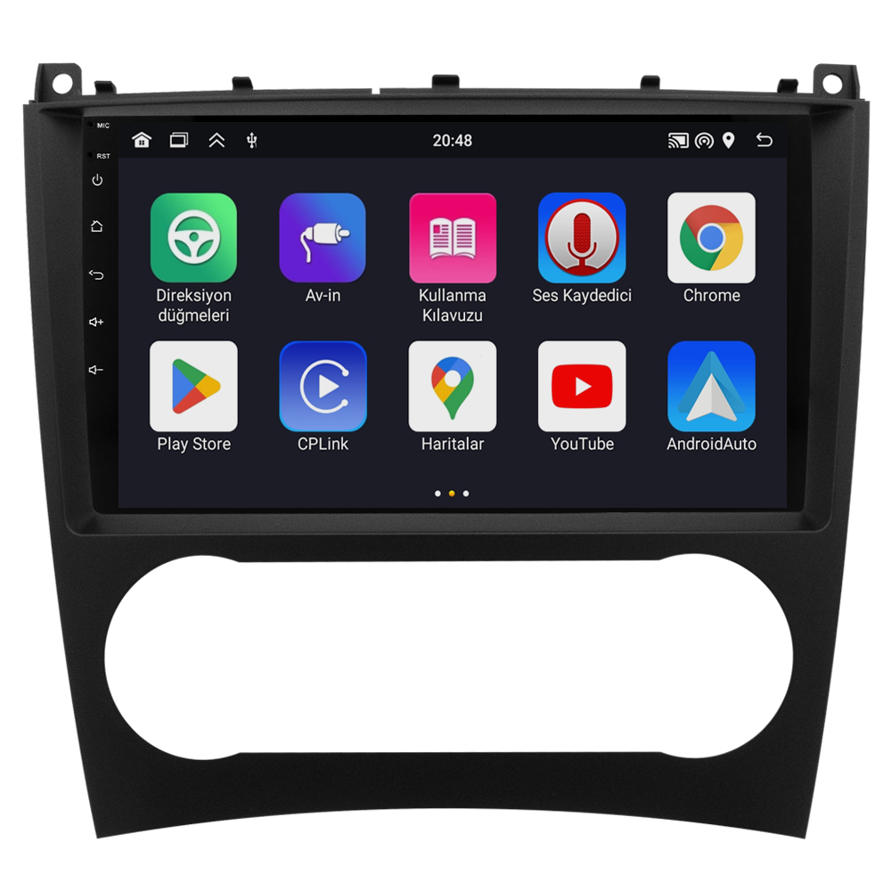 Mercedes C Serisi W203 Android Multimedya Sistemi (2005-2007) CRV4341XP