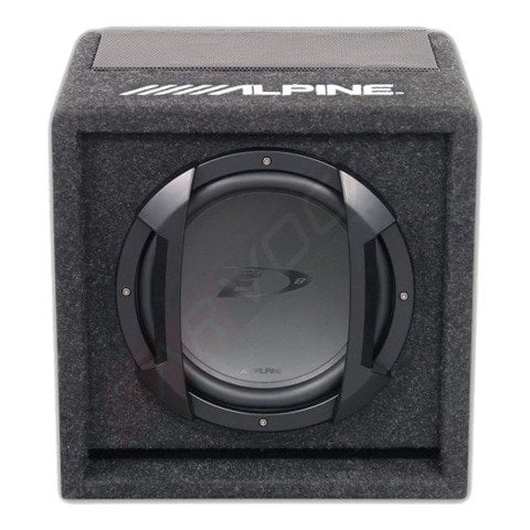 Alpine SWE-815 20cm Aktif Kabinli Subwoofer