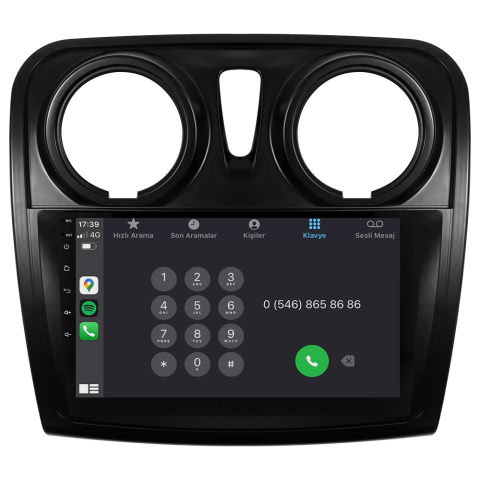 Dacia Sandero Android Multimedya Sistemi (2013-2020) CRV-4827XAA