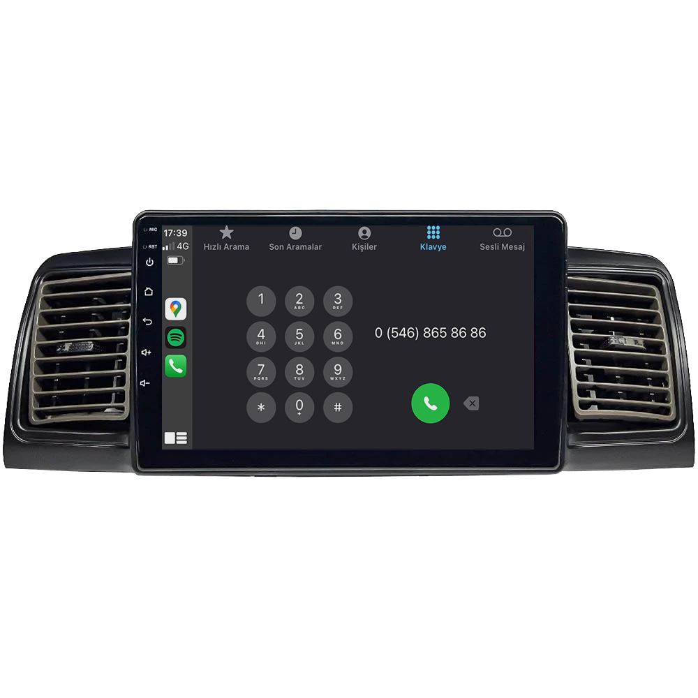 Toyota Corolla Android Multimedya Sistemi (2002-2006)