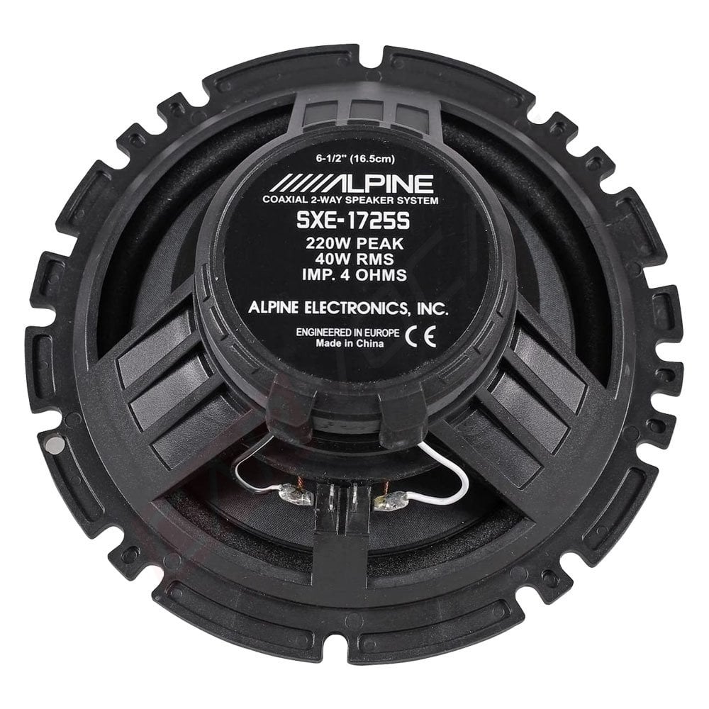 Alpine SXE-1725S 16cm 2 Yollu Koaksiyel Oto Hoparlör (40W RMS / 220W Max)
