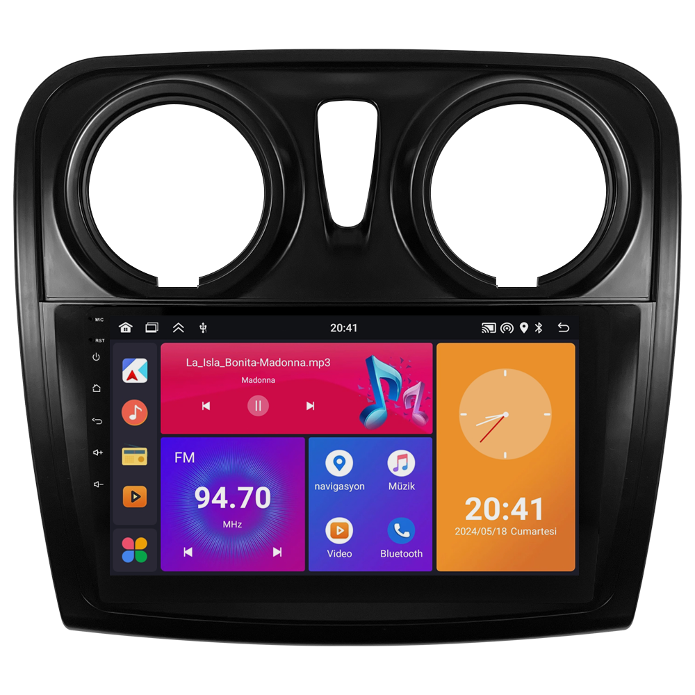 Dacia Sandero Android Multimedya Sistemi (2013-2020) CRV4827XP
