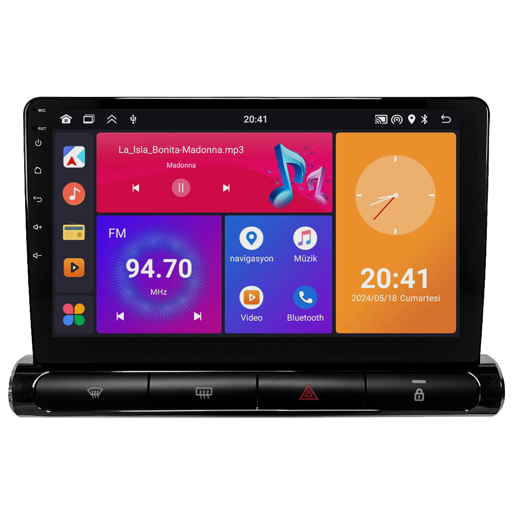 Citroen C3 Android Multimedya Sistemi (2017-2023) CRV4768XP (HIGH)