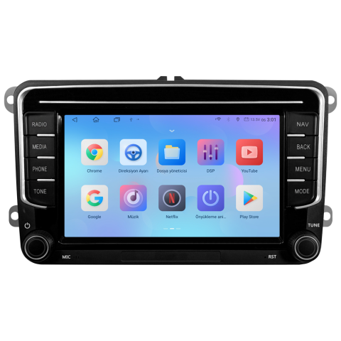Volkswagen Caddy Android Multimedya Sistemi (2004-2020) CRV-4975SD
