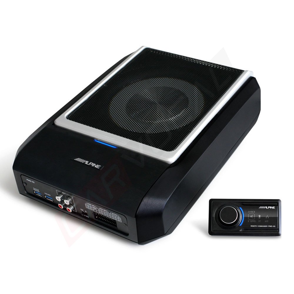 Alpine PWD-X5 Koltuk Altı Subwoofer ve DSP İşlemci